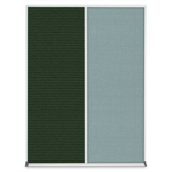 Double Door Radius Corkboard, 48"X36", B
